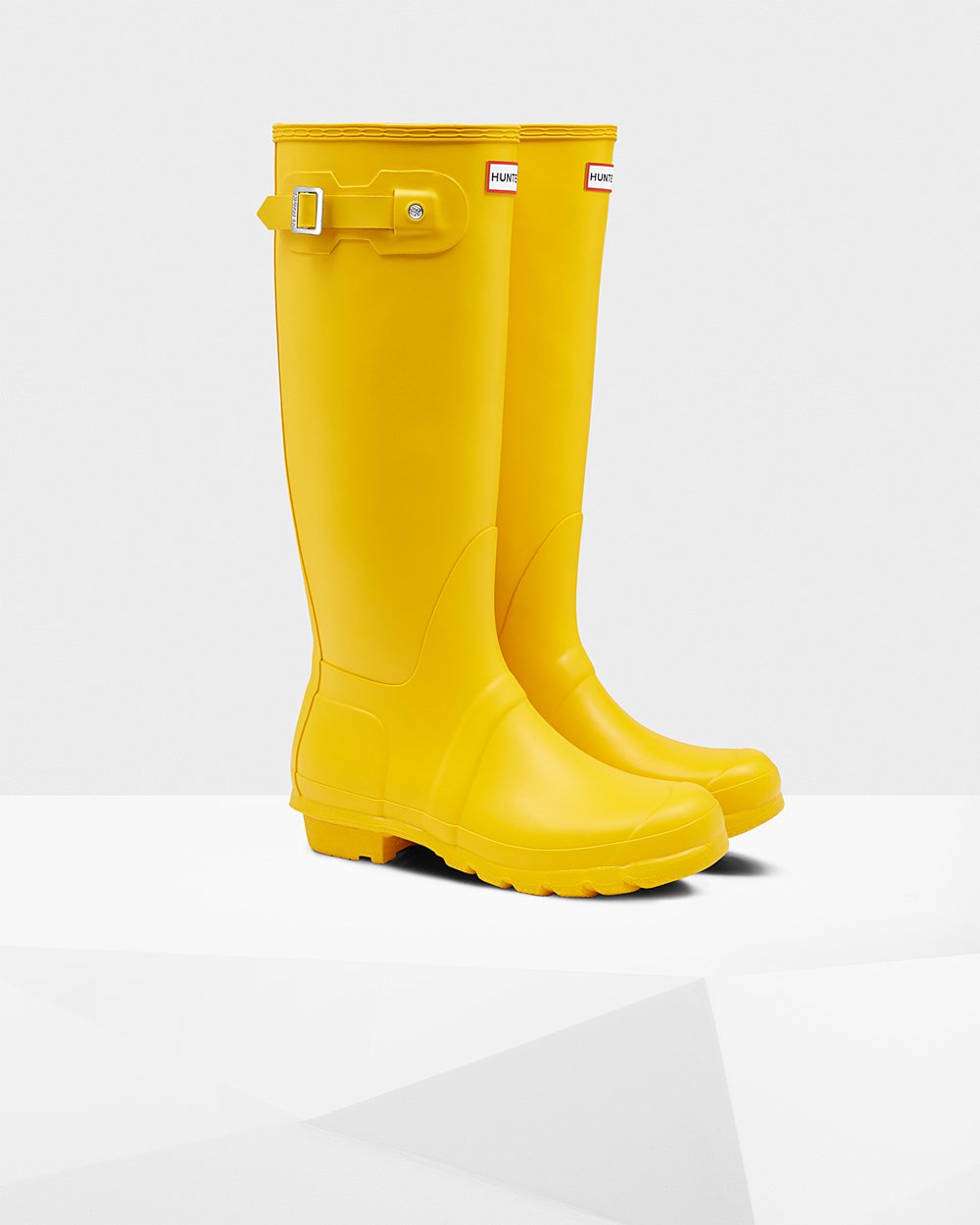 Galochas Altas Hunter Feminina Amarelas - Original - 75GSDAFPL